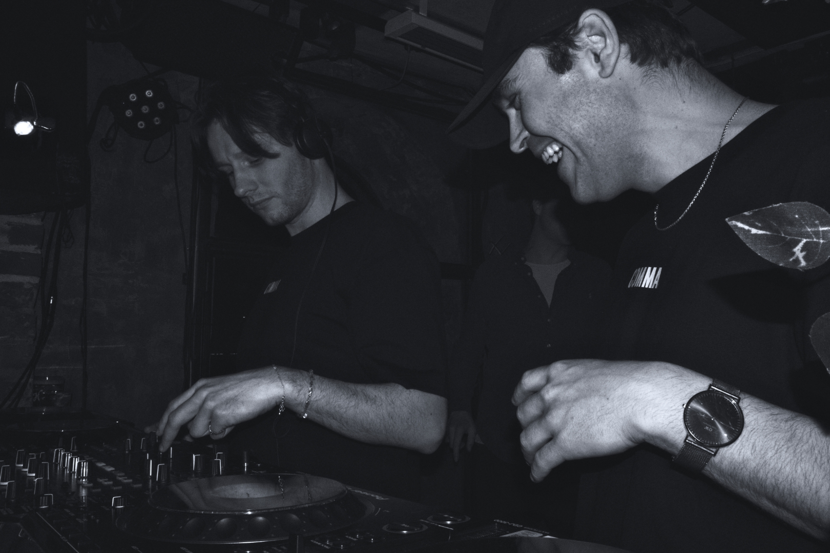 Hovland and Marensius performing at the KREAM afterparty at Smelteverket.